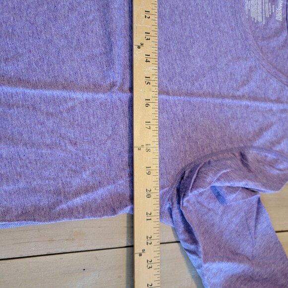 Danskin Now Loose Fit Long‎ Sleeve Pullover Active Top XL 16-18 Purple NEW - Picture 5 of 5